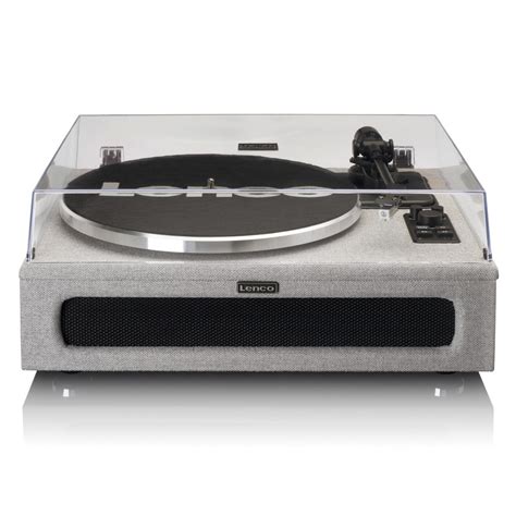 Lenco Ls Turntable With Speakers Grey Gear Music