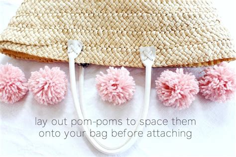 How To Make Your Own Diy Pom Pom Beach Bag Zoe With Love