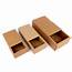 Brown Kraft Paper Folding Drawer Gift Box 3 Sizes Available  ESGREEN