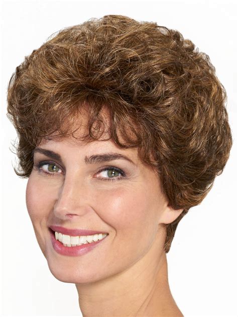 Classic Brown Short Women Wigs With Curls Best Wigs