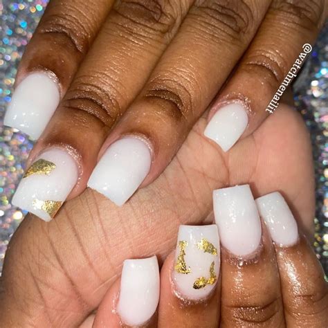 Updated 35 Minimalist Milky White Nails September 2020