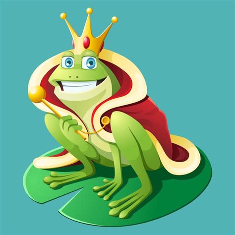 Premium Vector Frog Prince