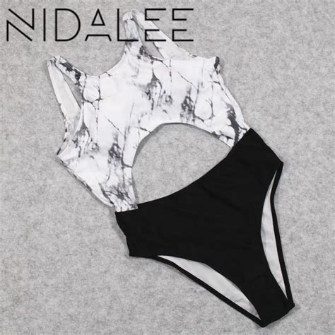 Nidalee Women S Swimwear One Piece Swimsuit Push Up Female Bodysuit Bathing Suit Backlace One