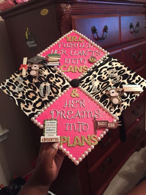 My Graduation Cap Was He Best Hands Down I Love Monkeys And Pink Class