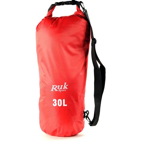 Ruk Sport 30l Dry Bag With Strap Red Db024