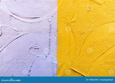 Colorful Abstract Background Split In Half From Middle Stock Photo