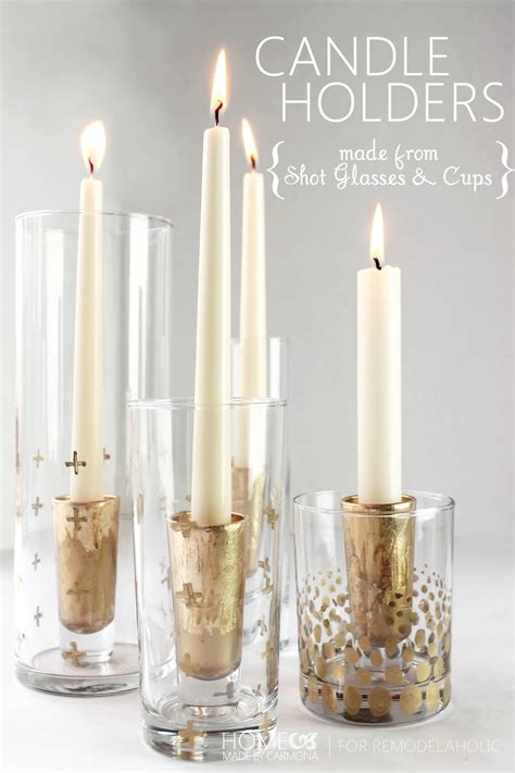 Fortunately i've figured out a way to make my own version for very little money and i can have as many as i want. 21 Best DIY Candle Holder Ideas and Designs for 2020