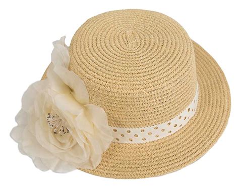 Straw Hat With Silk Flower Online In Australia Hats From Oz