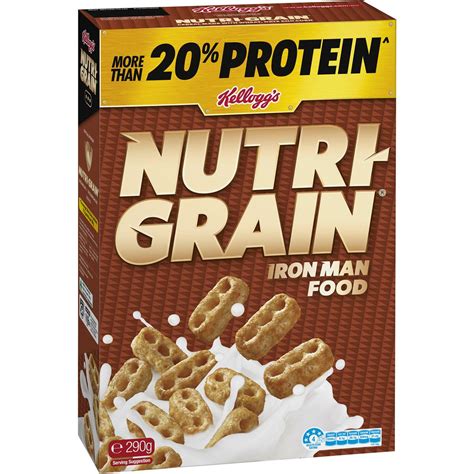 Kelloggs Nutri Grain Protein Breakfast Cereal Dinkum