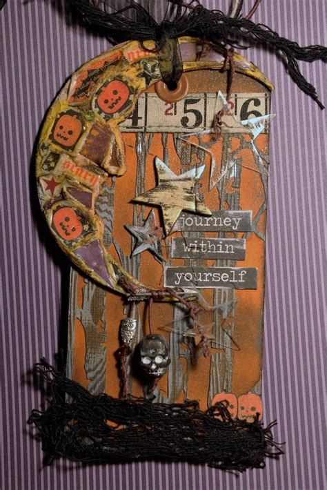 Juju Crafts Tim Holtz 12 Tags Of 2016 My Version