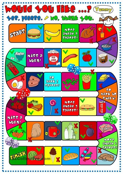 Mar 24, 2020 · instructor: Would you like a/some ...? - boardgame | Kids english ...