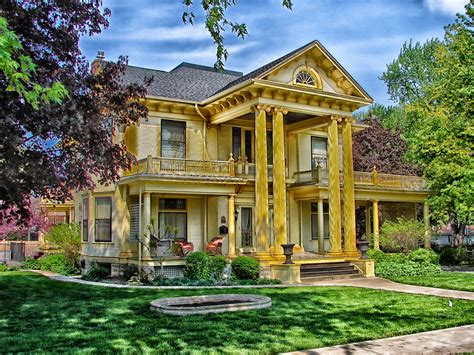 1920x1080 Wallpaper Yellow Painted House Peakpx