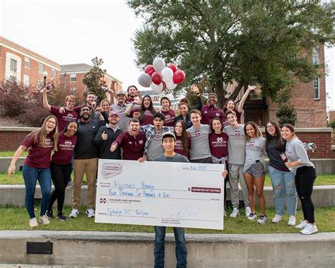 Msu Freshman Wins ‘free’ Tuition Drawing For Spring Semester Mississippi State University
