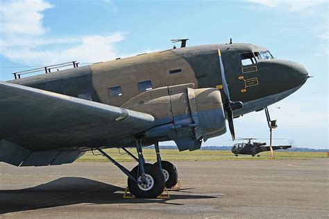 Dakota Aircraft C 47 Heritage Vintage Air Force Museum Camouflage