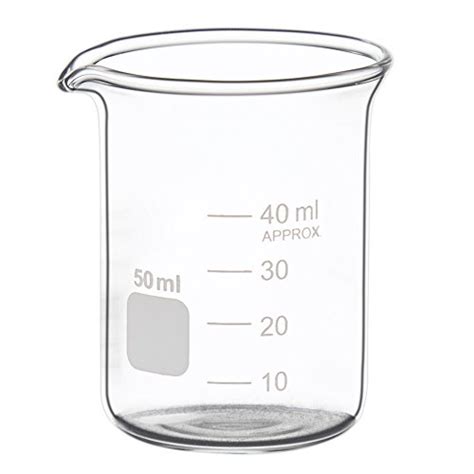 Graduated Measuring Glass Beaker Set Low Form Beakers 50ml 100ml 250ml