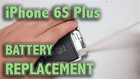 Iphone 6 plus replacement battery & toolkit with installation instructions. iPhone 6S Plus Battery Replacement - YouTube