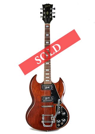 The deluxe uses gibson's slim '60s profile; 1972 Gibson SG Deluxe - Vintage Electric Guitars