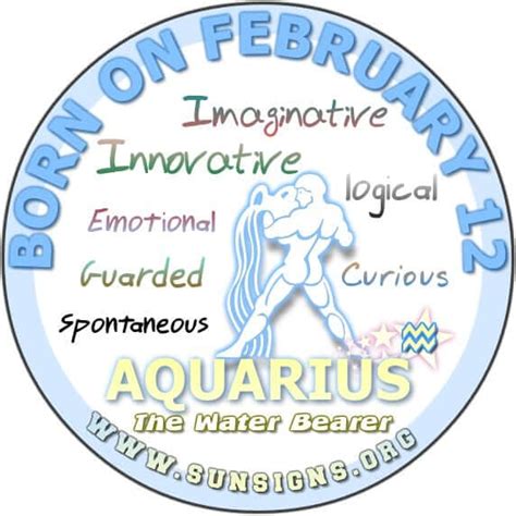 February 12 Aquarius Birthday Horoscope Meanings And Personality Traits