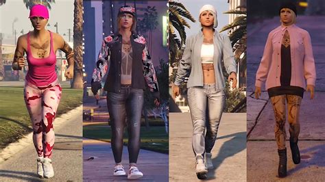 Gta V Cute And Casual Female Outfit Ideas Youtube