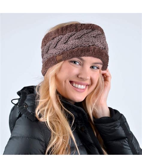 Winter Ear Bands For Women Knit And Fleece Lined Head Band Styles