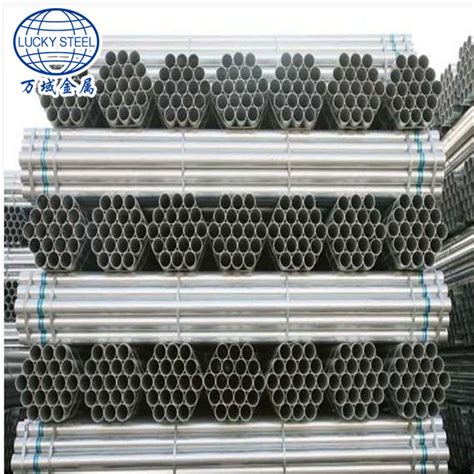 Hot Dipped Gi Galvanized Round Steel Pipe China Lucky Steel Coltd
