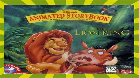 The Lion King Disneys Animated Storybook Youtube