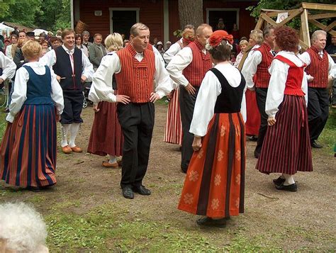 Finnish Finnish Costume Folk Dance European Culture