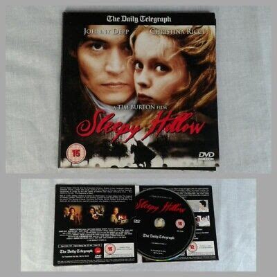 Sleepy Hollow Johnny Depp Christina Ricci Gothic Halloween Movie Dvd Disc New Eur