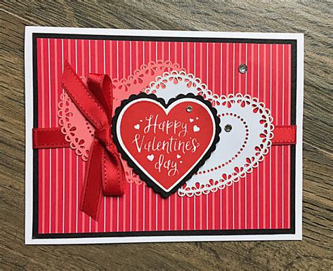 From My Heart Suite For A Classic Valentines Day Card Sweet Stamper
