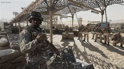Us Army Rangers Military Base In Afghanistan Modern Warfare 2