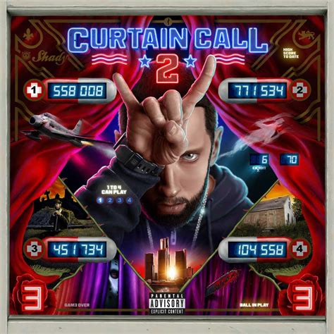 Eminem Curtain Call 2 La Portada Del Disco