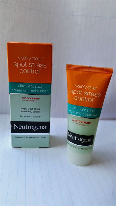 Pretty Skint Review Neutrogena Visibly Clear Spot Stress Control
