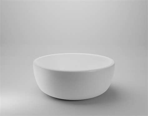 Premium Photo Empty White Ceramic Bowl On White Background