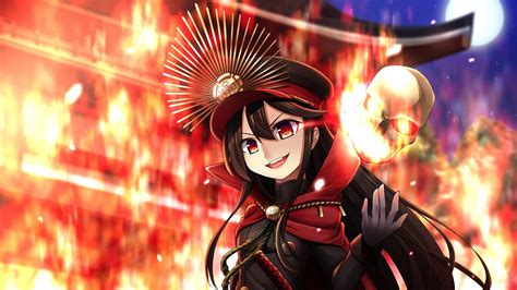 Download 2560x1440 Wallpaper Anime Girl Demon Archer Oda Nobunaga