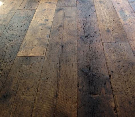 Wide Plank Barn Threshing Floor Finished With Rubio Pure Oil Wood