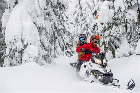 Snowmobile Tours Canadian Wilderness Adventures Whistler Bc