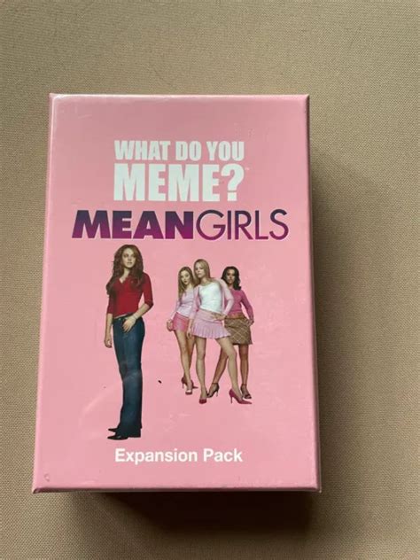 What Do You Meme Mean Girls Expansion Pack New Sealed 2495 Picclick