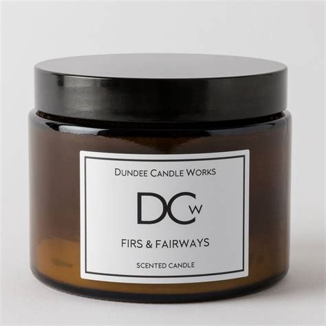 Firs And Fairways Hand Poured Candles 500ml By Dundee Candle Works
