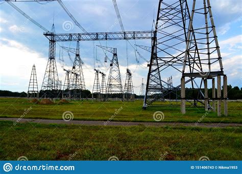 Electric Substations Altaya Stock Image Image Of Substation Device