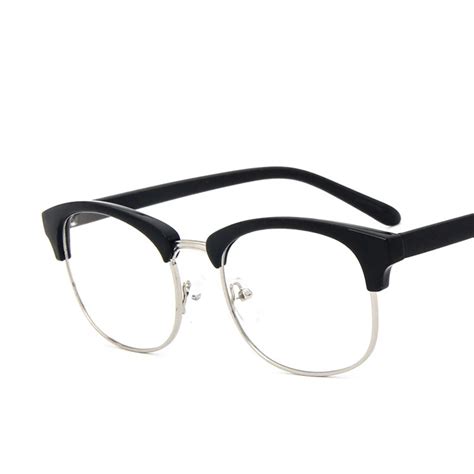 nerdy horn rim vintage retro acetate full rim optical prescription eyeglasses frames men women