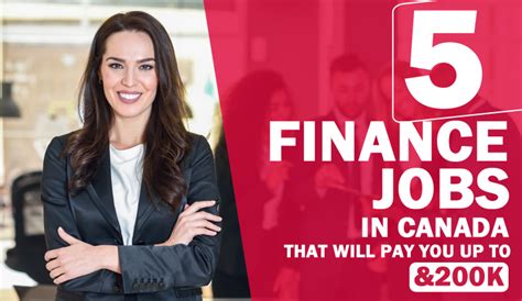 5 Finance Jobs In Canada That Will Pay You Up To 200k