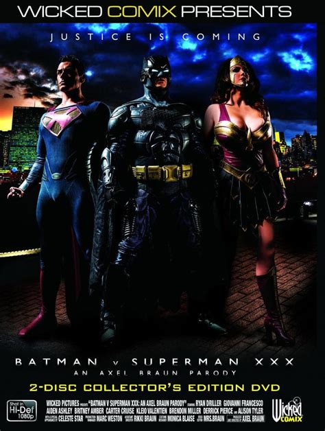 Action Figure Insider Batman V Superman XXX An Axel Braun Parody Arrives In Stores