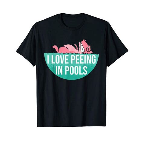 Peeing Beeing In Pools Funny Swimming Pool Tシャツ 20230807224052 03063ピーロネットショップ 通販 Yahooショッピング