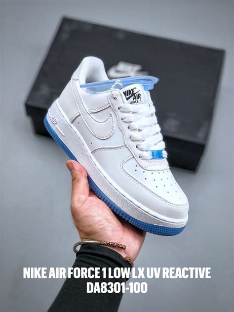 Nike Air Force 1 Low Lx Uv Reactive Da8301 100 Nike Air Jordan Retro