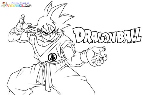 Santo Disparates Observación Dibujos De Goku Para Colorear Sello Subir