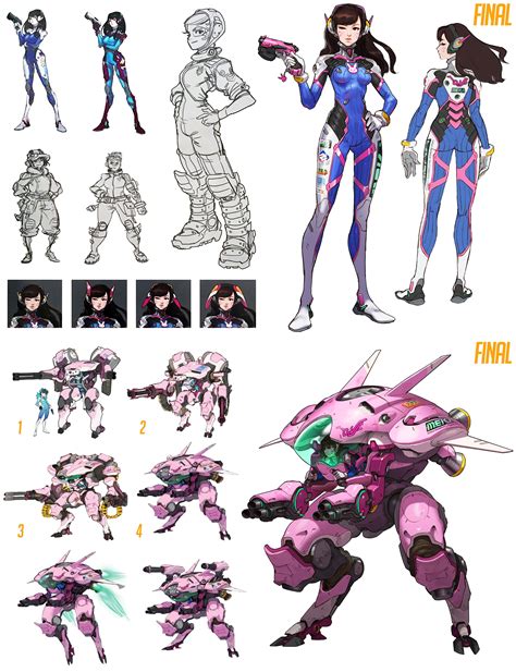 how do you guys feel about this concept art dva tracer mei mercy general discussion