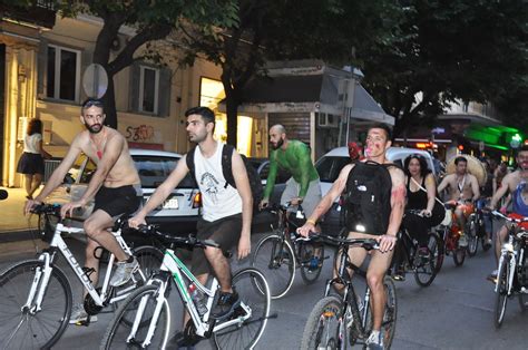 Th World Naked Bike Ride At Thessaloniki Greece From A To Omega Flickr