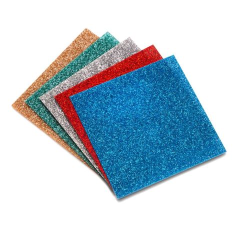 3mm Coloured Glitter Acrylic Sheet Hindleys