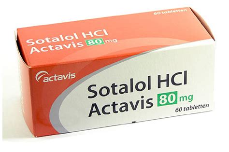 Sotalol injection is given as an infusion into a vein. Sotalol (Sotapor®) - La web de las Cardiopatías Congénitas