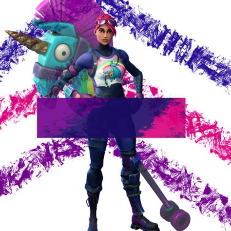 Make A Fortnite Profile Picture With Name And Skin By